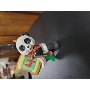 Hallmark Panda Christmas Ornament 'My 4th Christmas '97'